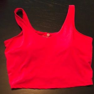 Red Crop Top